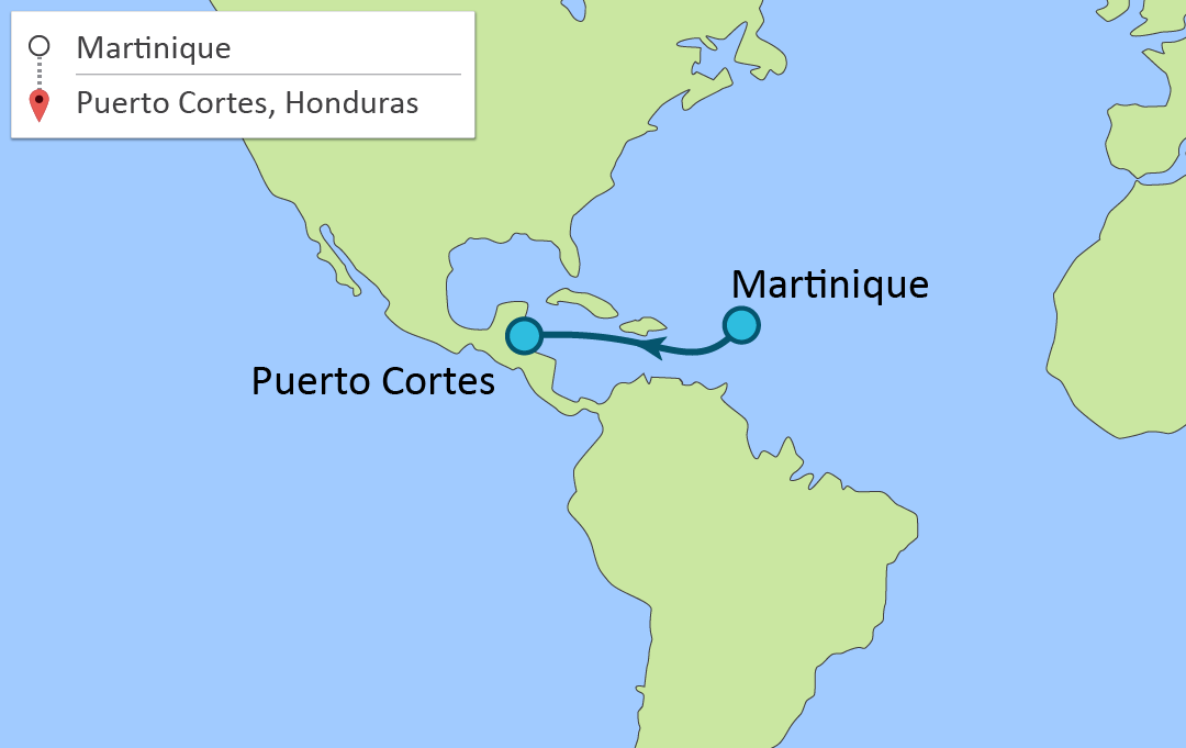 Caribbean Sea Crossing